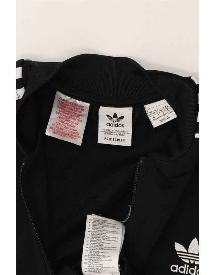 Jachetă de trening pentru băieți Adidas 13-14 ani, poliester negru