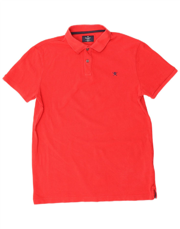 Tricou polo Hackett pentru bărbați, cu tăiere clasică, din bumbac roșu mediu