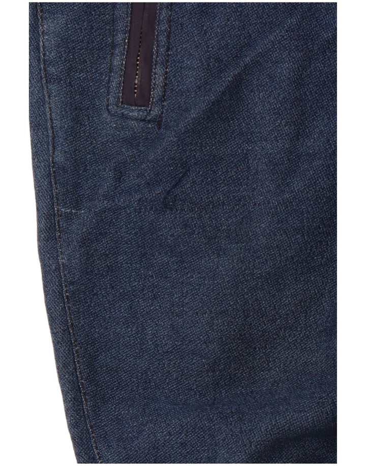 Pantaloni de jogging ZARA pentru bărbați, XL, bumbac, albastru