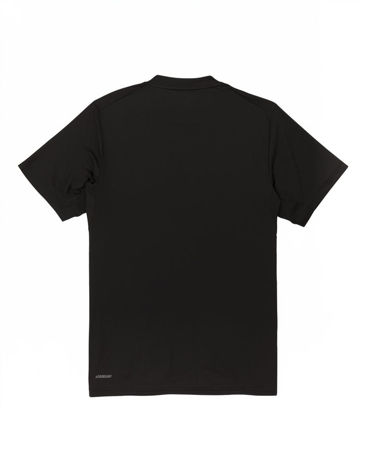 Tricou pentru bărbați Adidas Top Mediu Negru Poliester Sport
