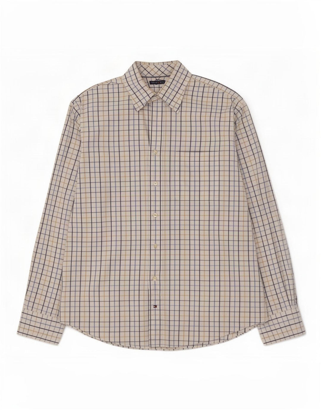 Cămașă pentru bărbați Tommy Hilfiger Mărimea 16 1/2 mare, multicoloră