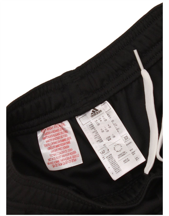 Pantaloni de trening Adidas Aeroready pentru baieti 11-12 ani poliester negru