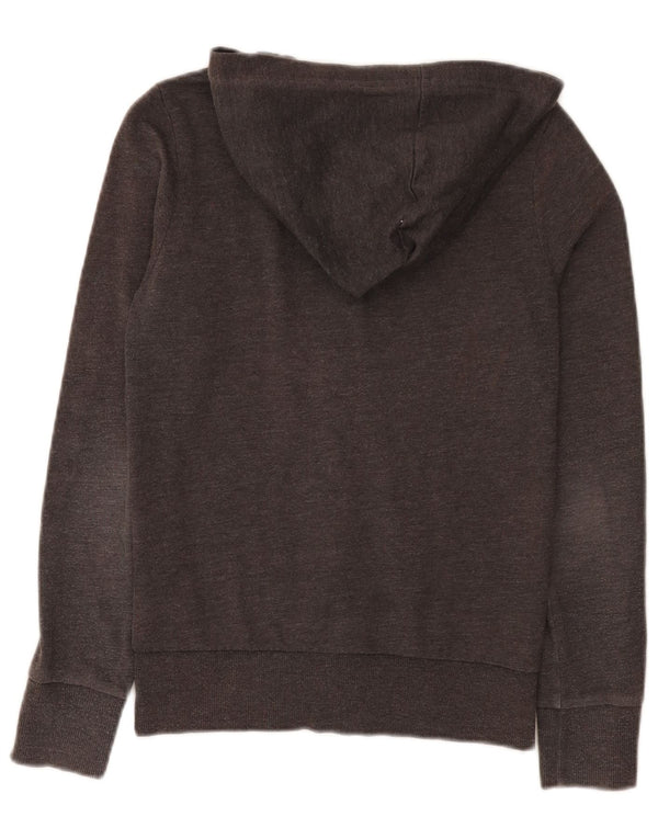 Pulover Hurley Graphic Zip pentru femei UK 6 XS bumbac gri