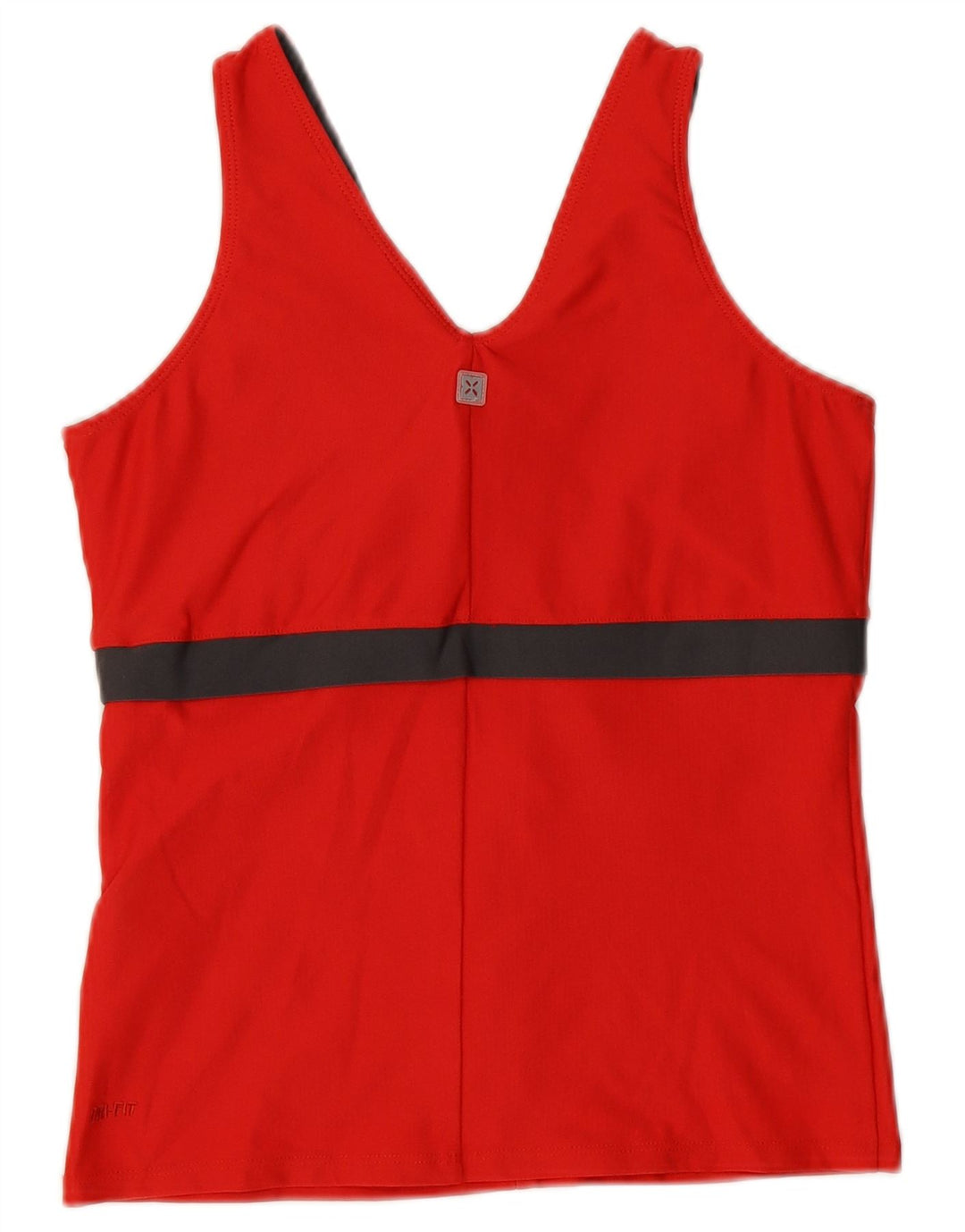 Vesta Nike Dri Fit pentru femei Marea Britanie 14/16 Poliester Colorblock Roșu mare