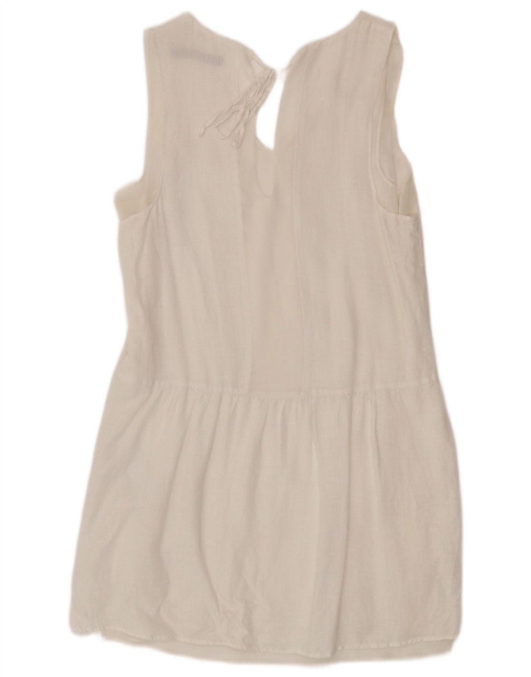 Rochie fără mâneci pentru femei Zara UK 10, in alb, mic