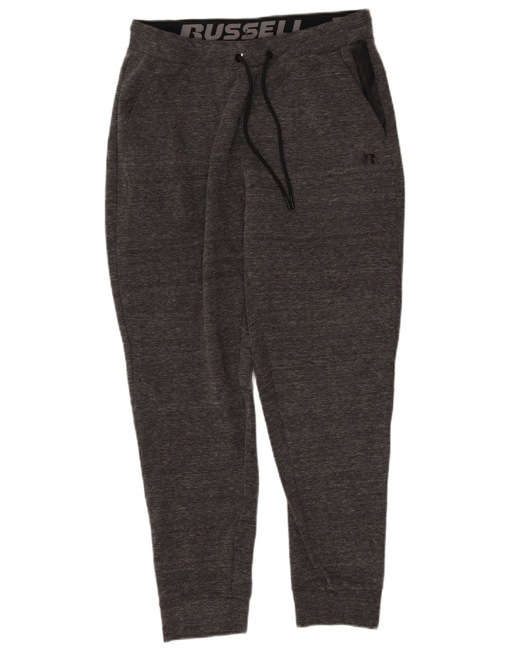 Pantaloni de trening pentru bărbați RUSSELL ATHLETIC Pantaloni de jogging, gri mediu, pete
