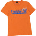 Tricou grafic pentru bărbați Lee Top din bumbac portocaliu mediu