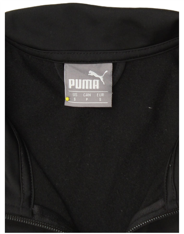 Jachetă de trening PUMA pentru bărbați, negru, poliester color bloc