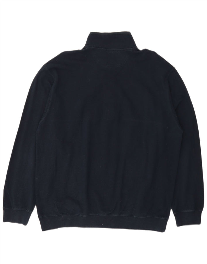 Pulover pentru bărbați Paul & Shark, cu fermoar, cu gât, 2XL, bleumarin