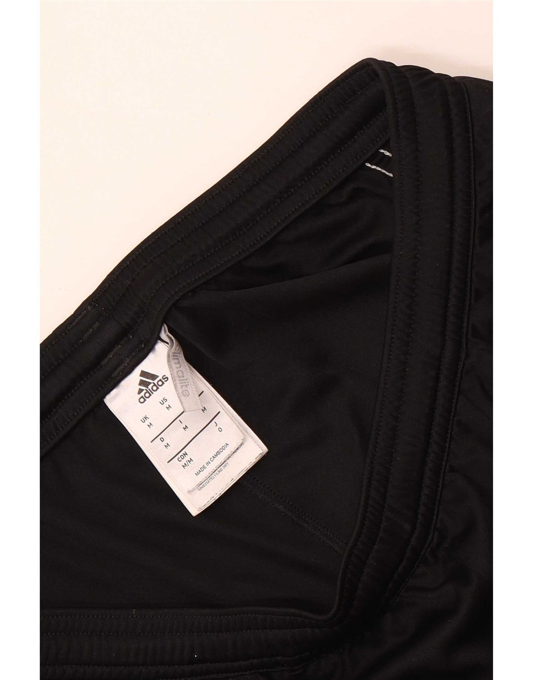 Pantaloni scurți sport pentru bărbați Adidas Climalite, mediu negru, poliester color bloc