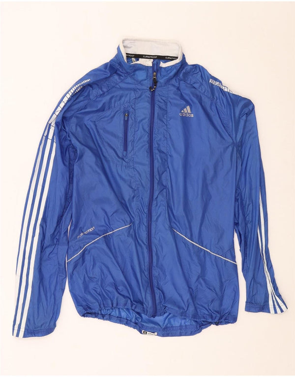 Jachetă de ploaie Adidas Clima Proof pentru bărbați UK 38 Medium Blue Poliamidă