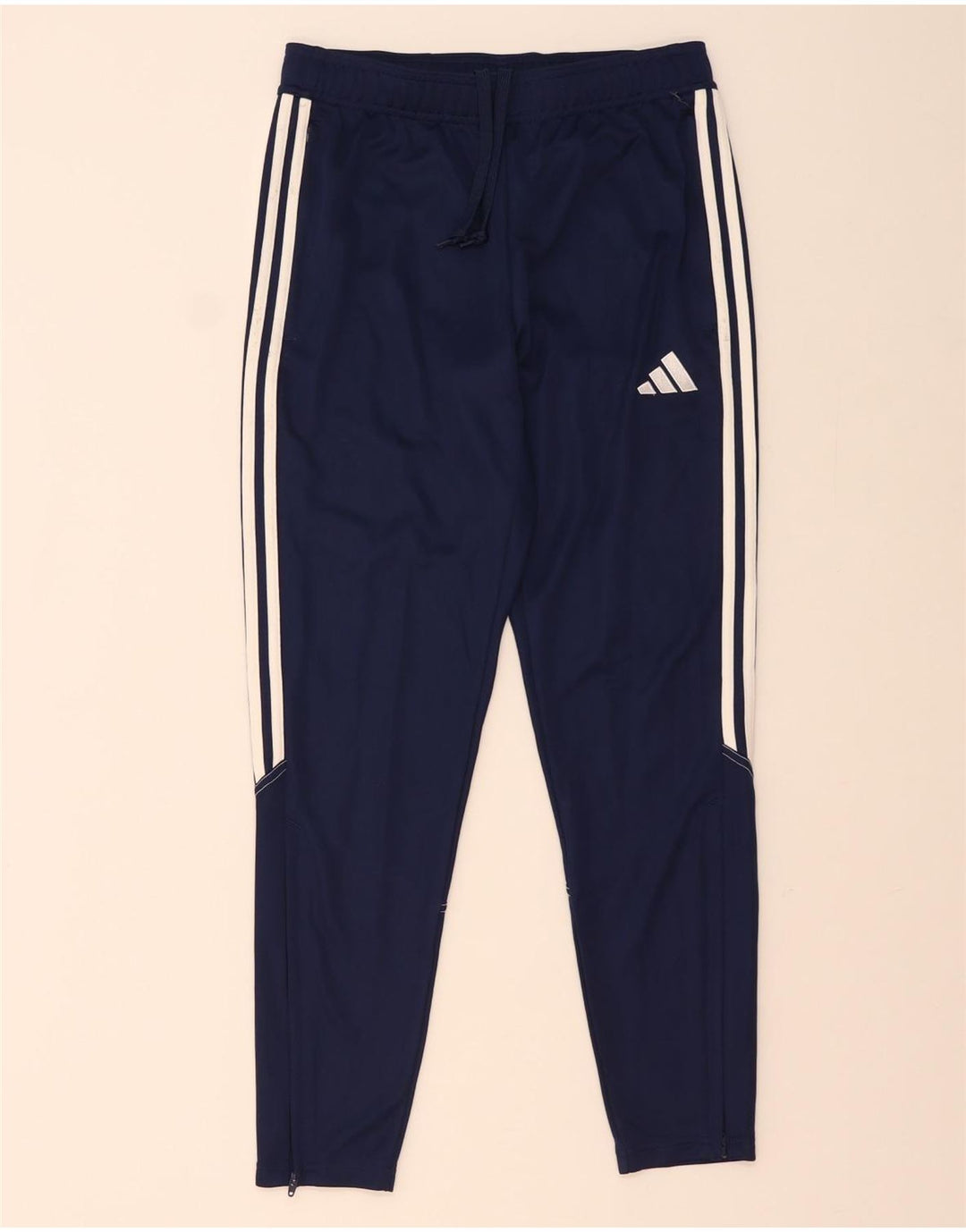 Pantaloni de trening Adidas Aeroready pentru bărbați, poliester mediu albastru bleumarin