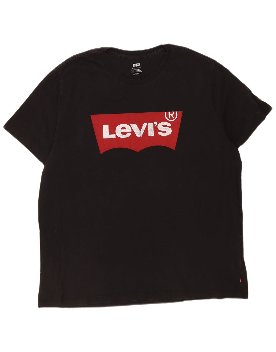 Tricou grafic pentru bărbați Levi's Top XL bumbac negru