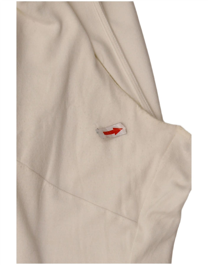 Bluză fără mâneci pentru femei RALPH LAUREN UK 18 XL Rayon alb