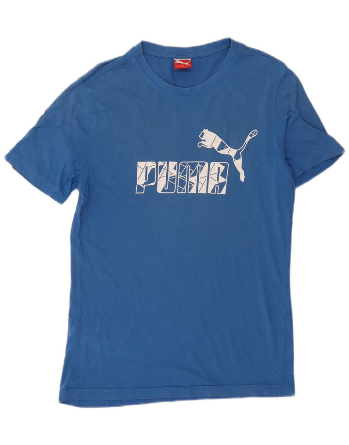 Tricou grafic Puma pentru bărbați Top Small Blue
