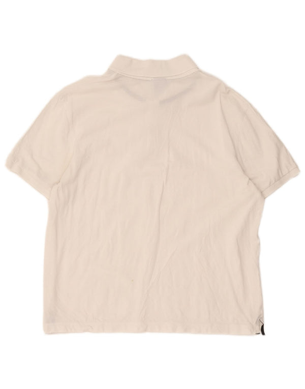 Tricou polo Hugo Boss pentru bărbați, cu formă regulată, XL, alb