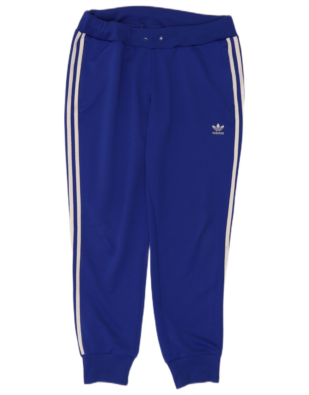 Pantaloni de trening Adidas pentru femei Joggeri UK 16 Poliester albastru mare