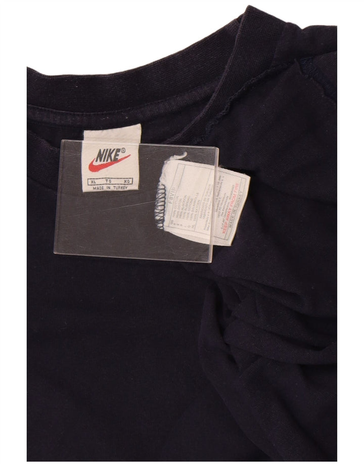 Tricou pentru bărbați Nike Top XL Bumbac bleumarin