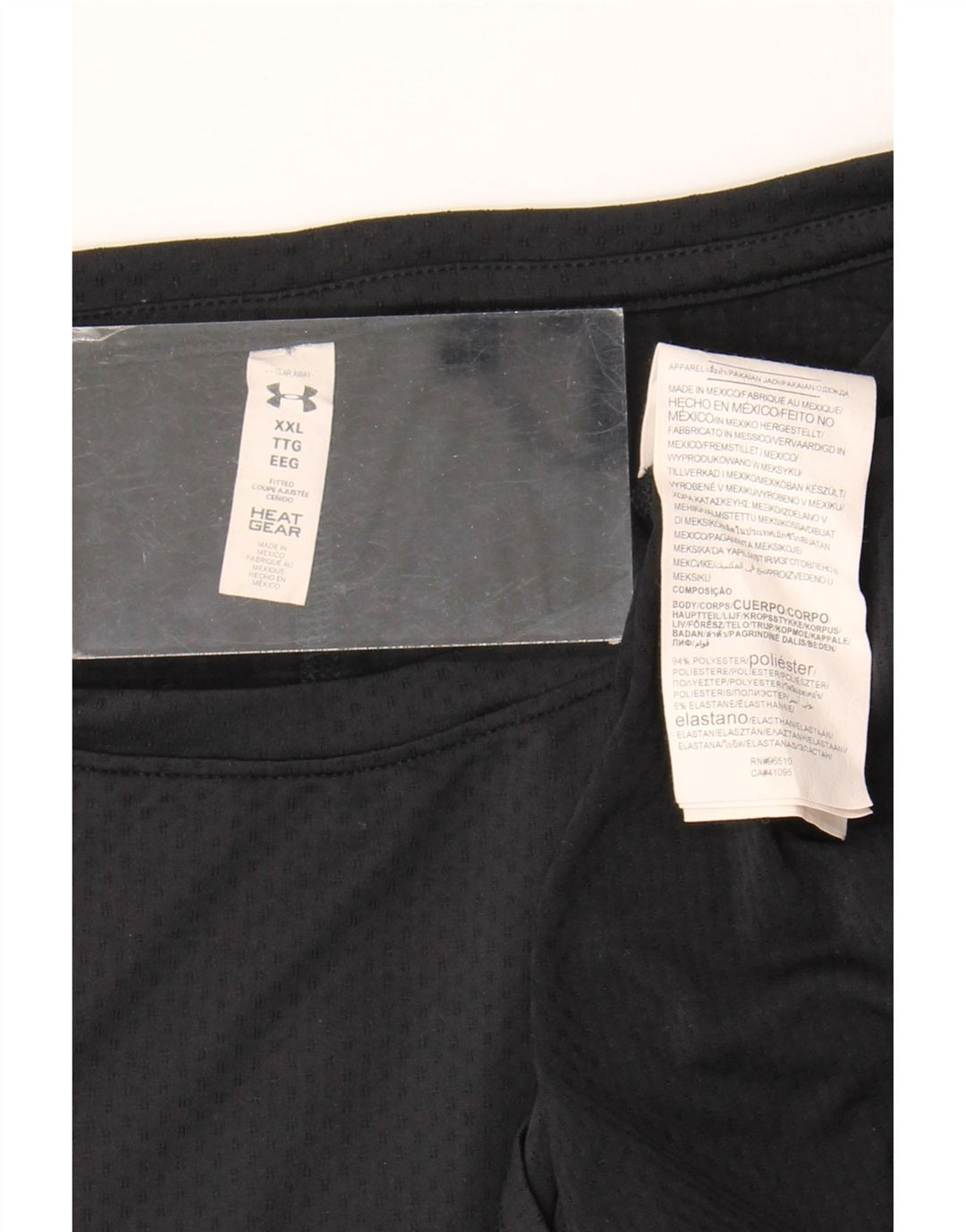 Tricou Under Armour pentru femei Top UK 20 2XL Poliester negru