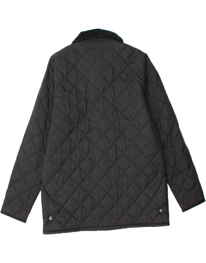 Jachetă matlasată BARBOUR pentru femei UK 20 2XL Poliamidă neagră