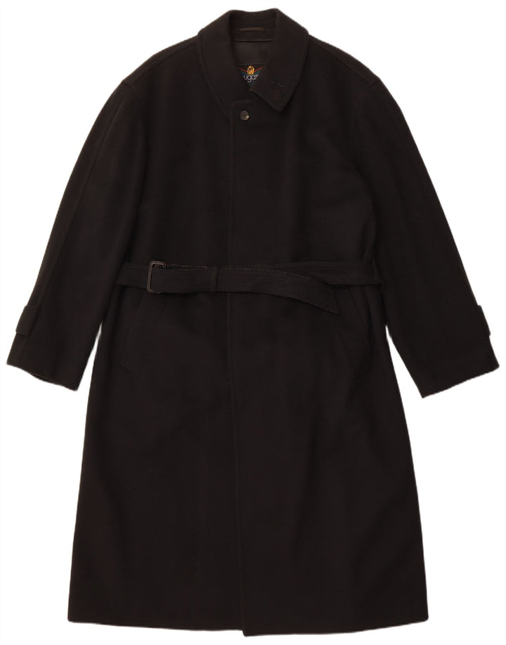 Palton pentru bărbați Bugatti UK 38 Lână neagră medie