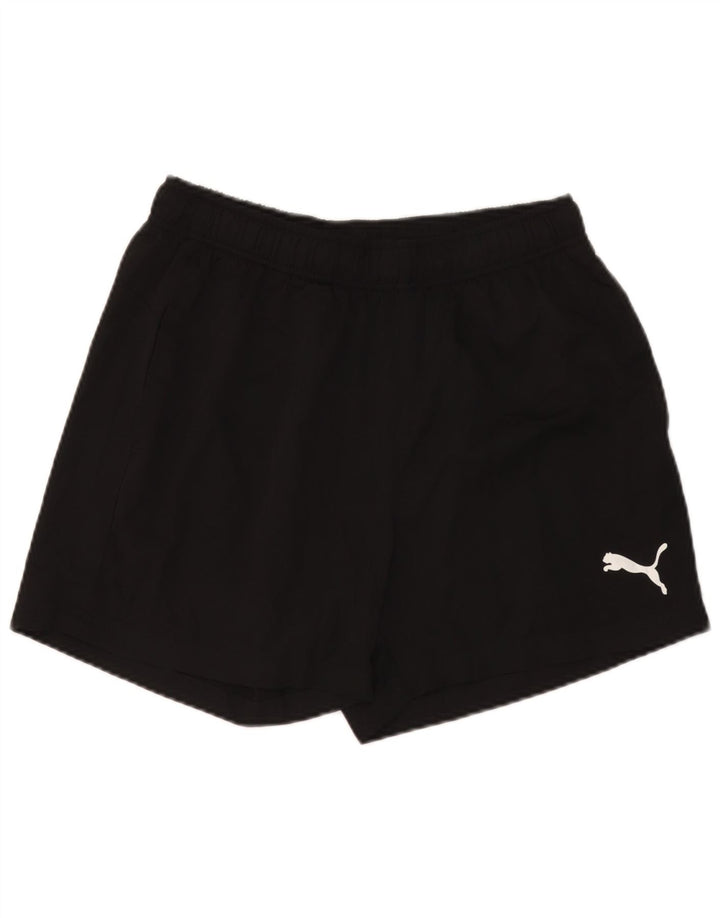 Pantaloni scurți sport Puma pentru bărbați, mari, negru, poliester