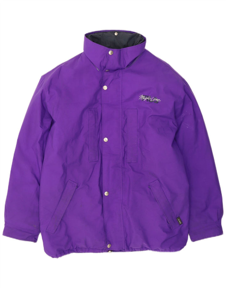 Jachetă de schi FILA pentru bărbați, bumbac violet 2XL
