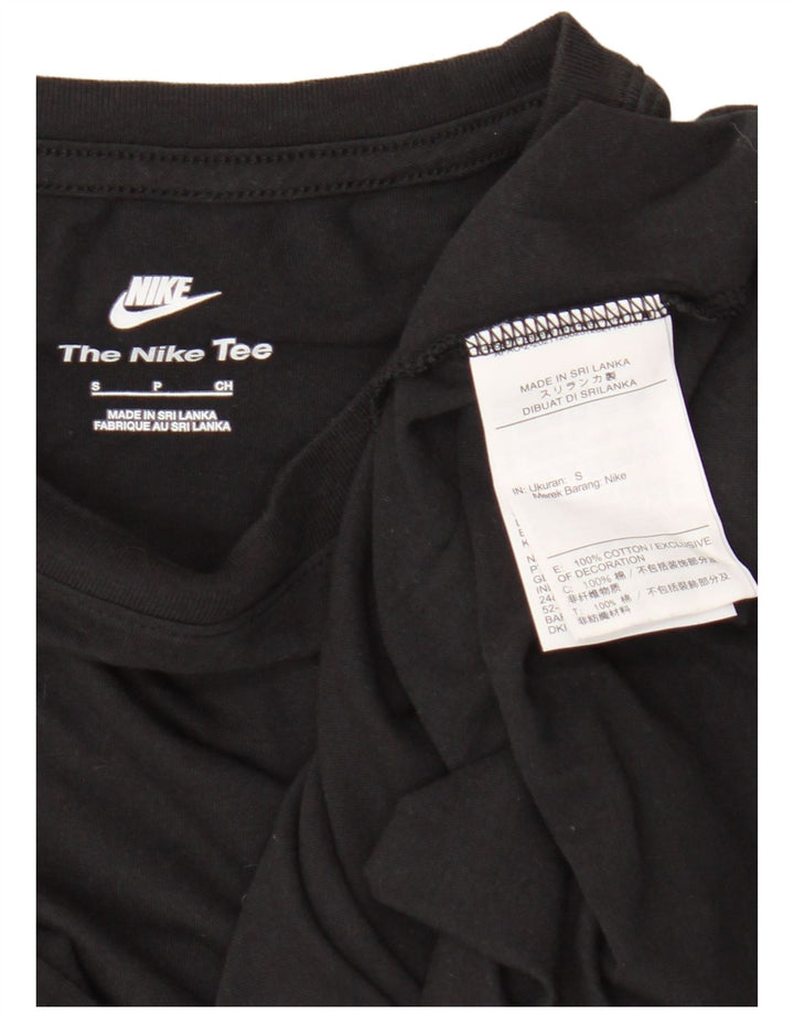 Tricou pentru bărbați Nike Top mic, negru, bumbac