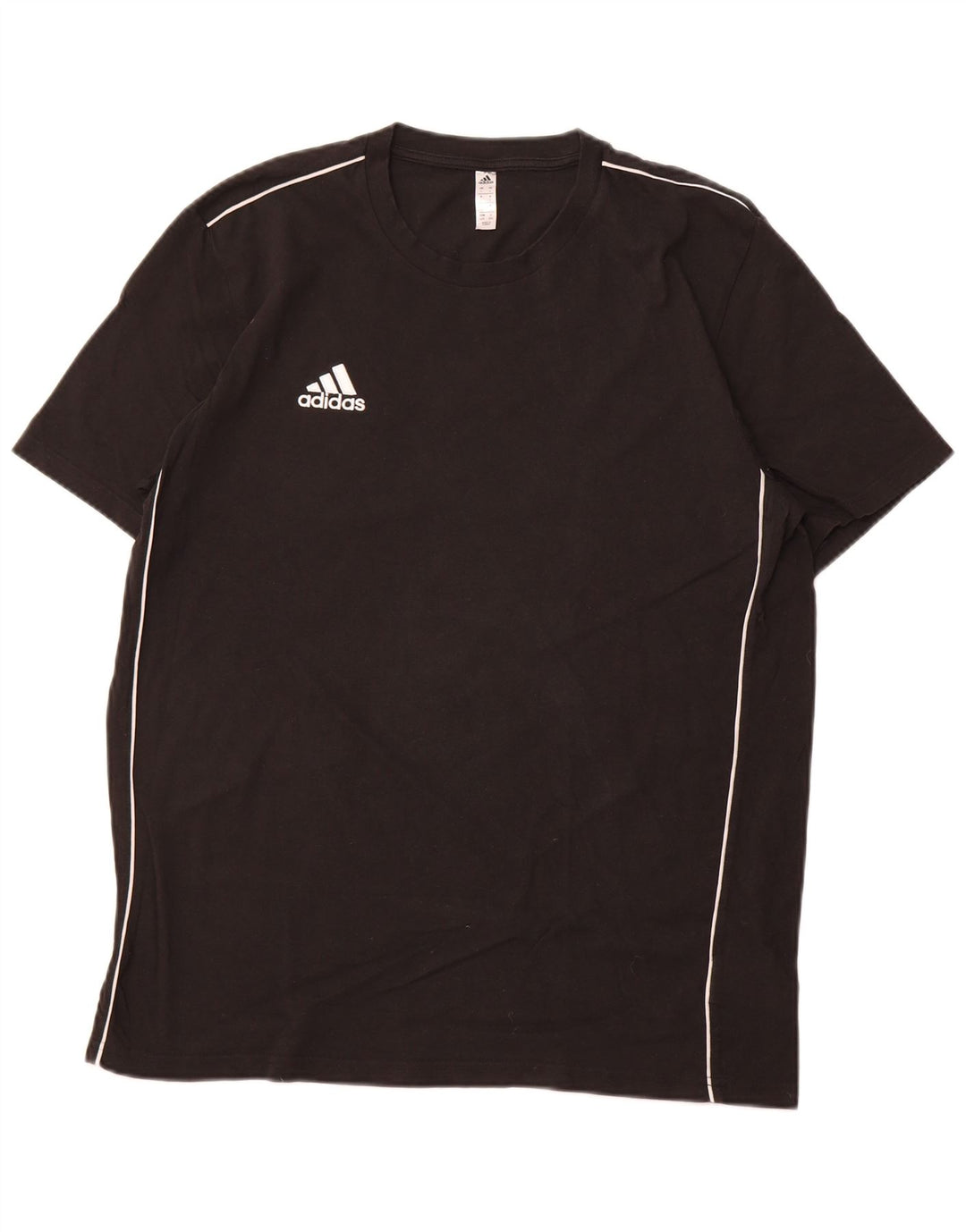 Tricou pentru bărbați ADIDAS Top mare din bumbac negru