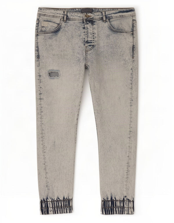 Pantaloni de jogging pentru bărbați învechiți Zara Blugi slim EU 44 Mari L34 L28 Albastru