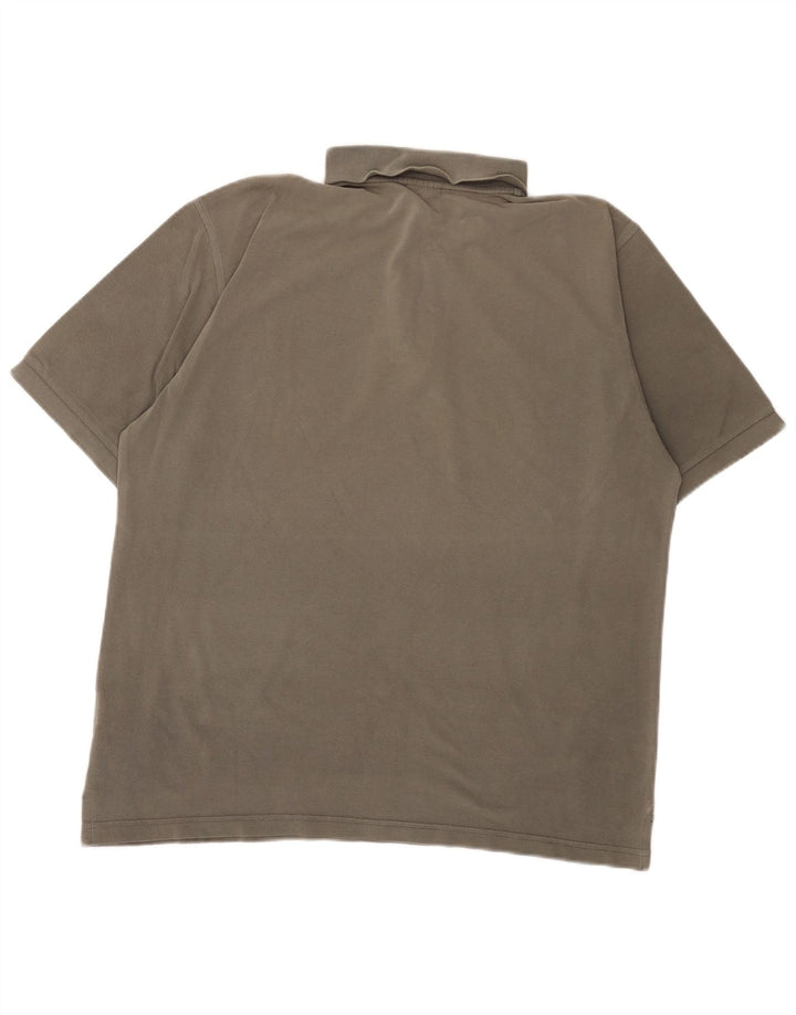 Tricou polo pentru bărbați Invicta, mare, gri, bumbac