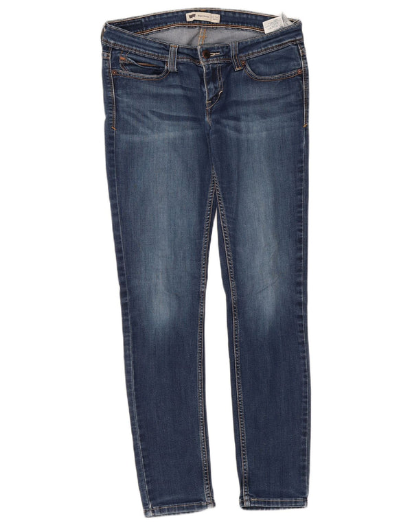 Blugi skinny cu talie joasă pentru femei LEVI'S L29 L32 Bumbac albastru