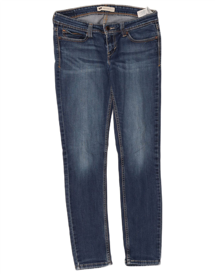 Blugi skinny cu talie joasă pentru femei LEVI'S L29 L32 Bumbac albastru
