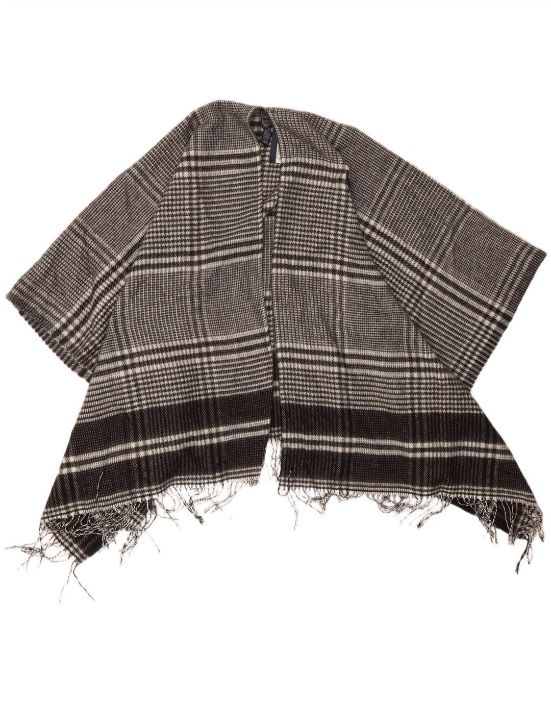 Pulover pentru femei Marks & Spencer Cape Cardigan Mărime Unică Negru Houndstooth