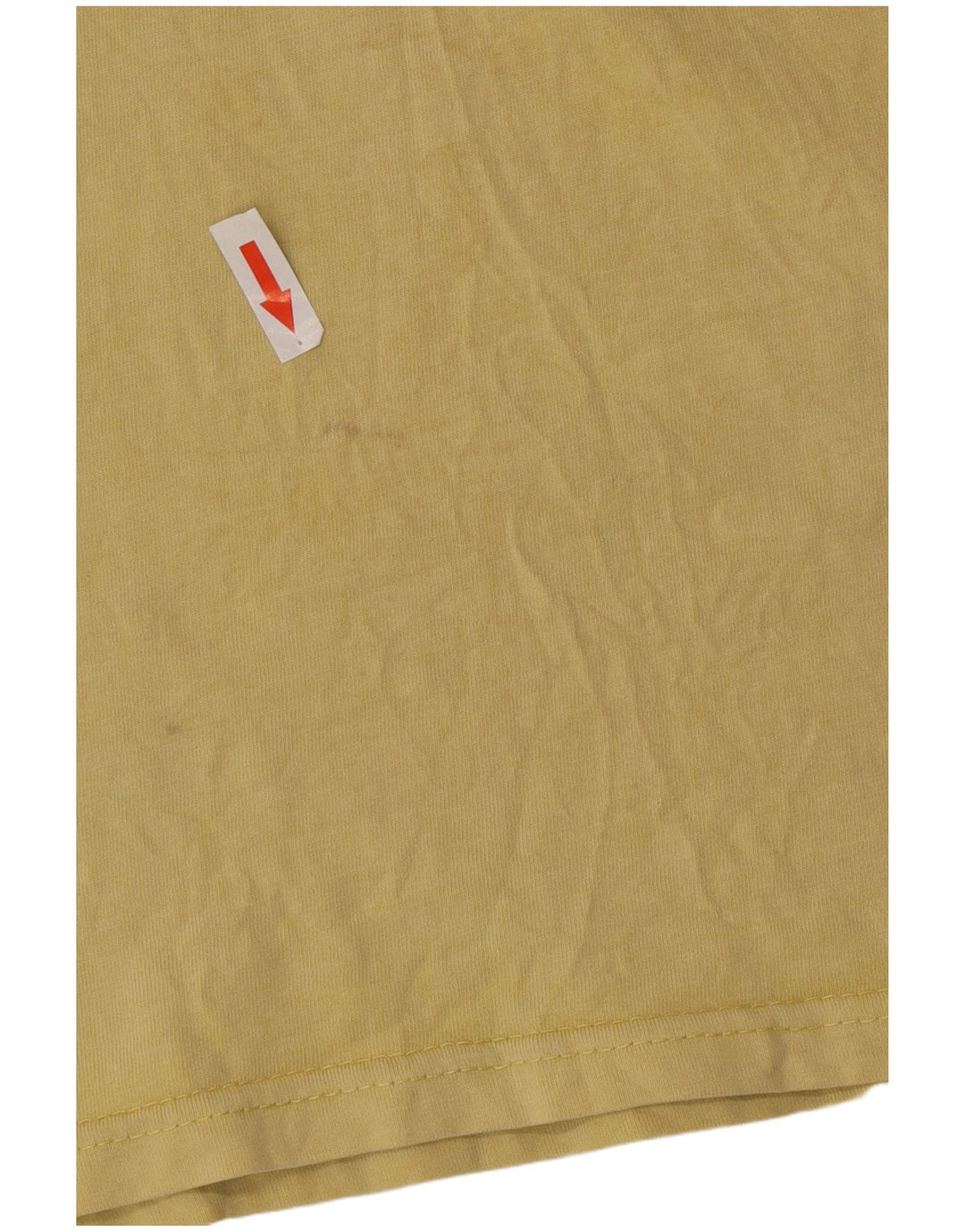 Tricou grafic pentru bărbați Volcom Top din bumbac galben mediu