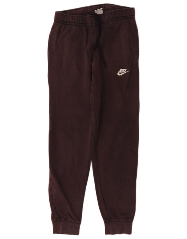 Pantaloni de trening pentru femei Nike Joggeri UK 10 Sporturi mici din bumbac maro