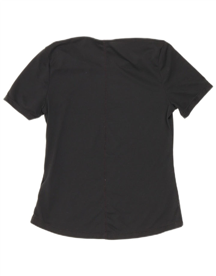 Tricou Nike Dri Fit pentru fete Top 10-11 ani Poliester negru mediu