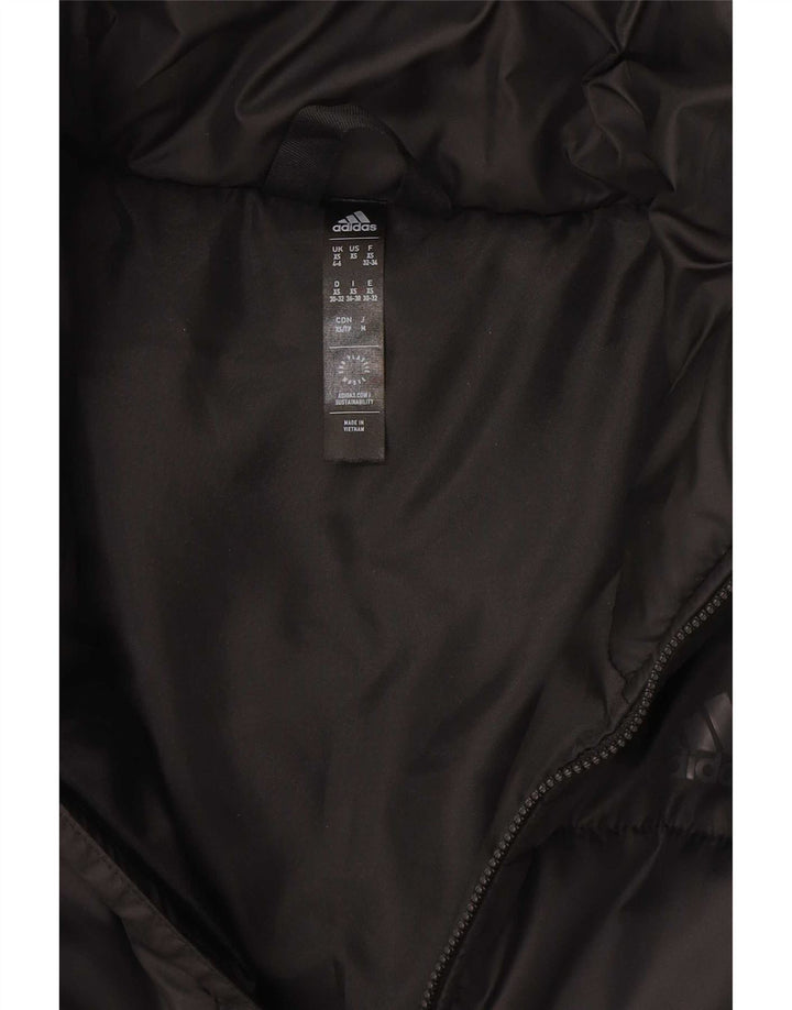 Jachetă Adidas Crop pentru femei UK 4/6 XS Negru