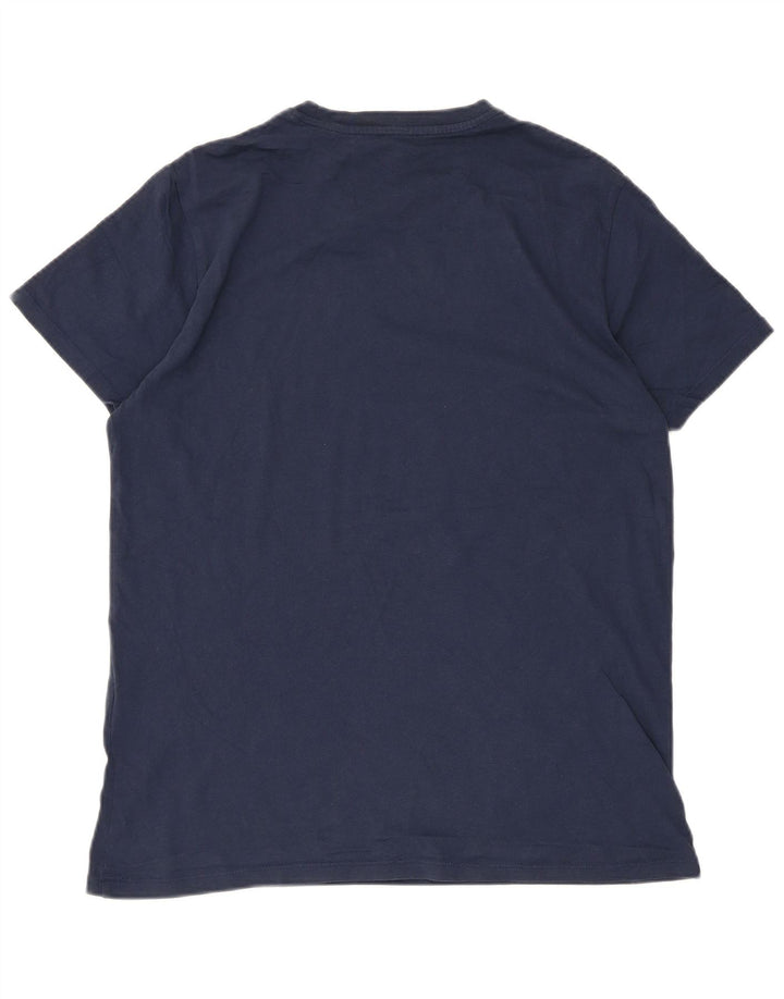 Tricou grafic Dockers pentru bărbați Khakis Top mediu din bumbac bleumarin