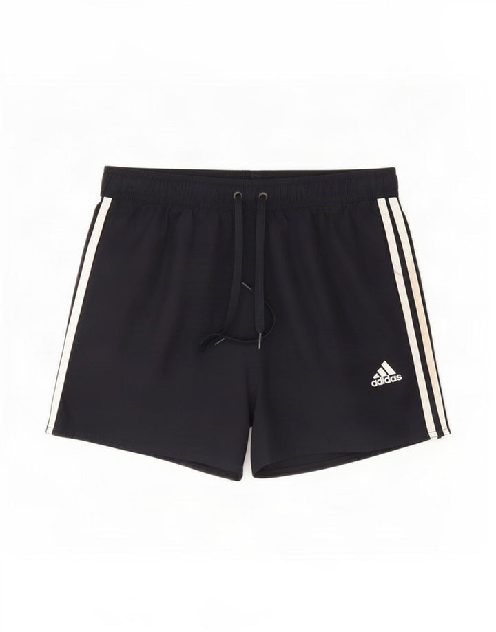 Pantaloni scurți sport Adidas pentru bărbați, poliester mediu bleumarin