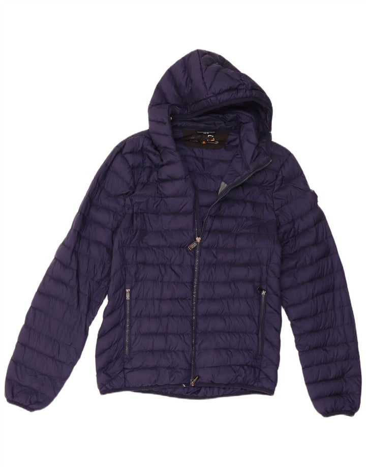 Jachetă căptușită cu glugă pentru bărbați Ciesse Piumini UK 40 Medium Bleumarin Poliamidă