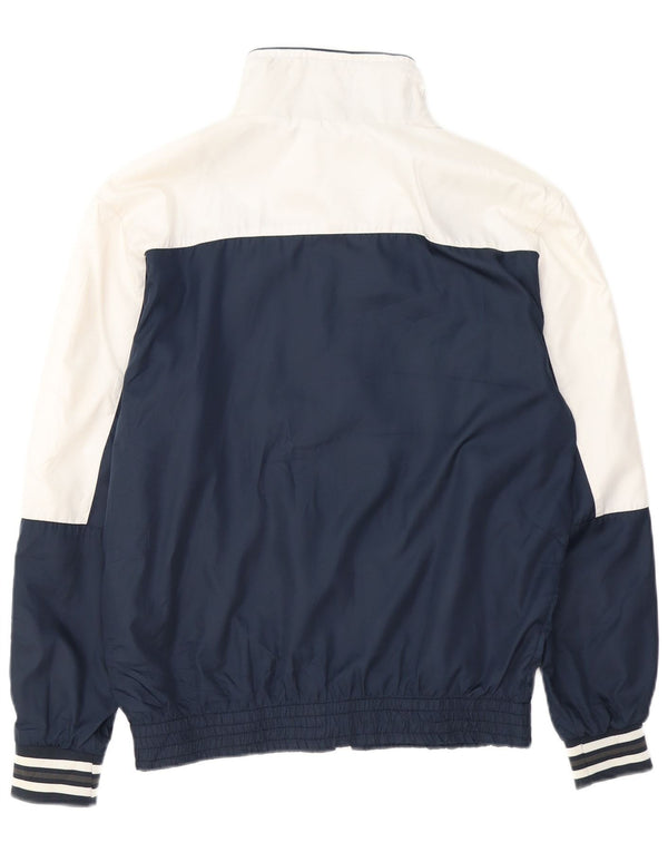 Jachetă de top pentru trening pentru bărbați CHAMPION, poliester la bloc de culoare, albastru marin mediu