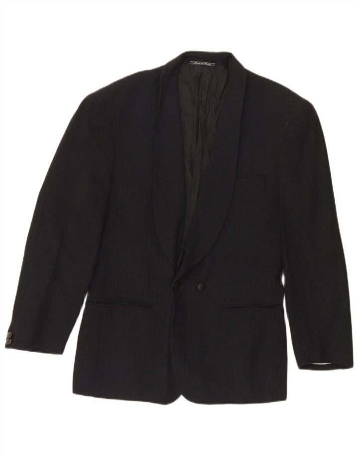 Maurizio Baldassari Jachetă Blazer pentru bărbați cu două piepturi UK 38 Medium Black