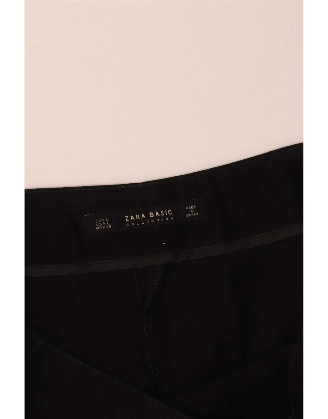 Pantaloni caldi pentru femei Zara Large W30 Black