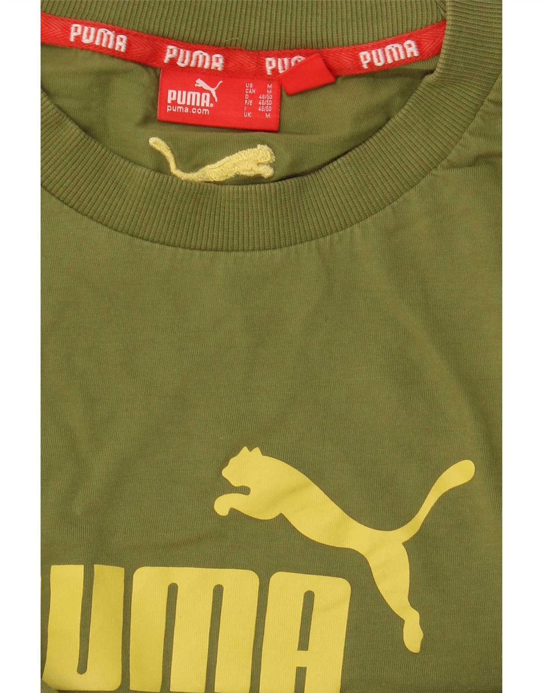 Tricou grafic Puma pentru bărbați Top Medium Green