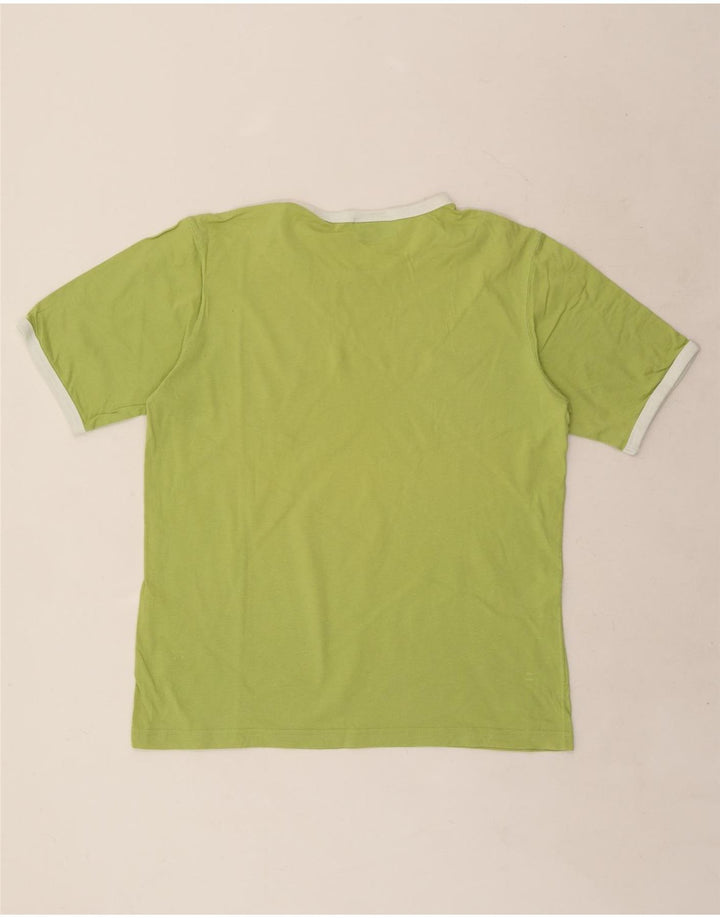 SERGIO TACCHINI Tricou grafic pentru bărbați Top mare din bumbac verde