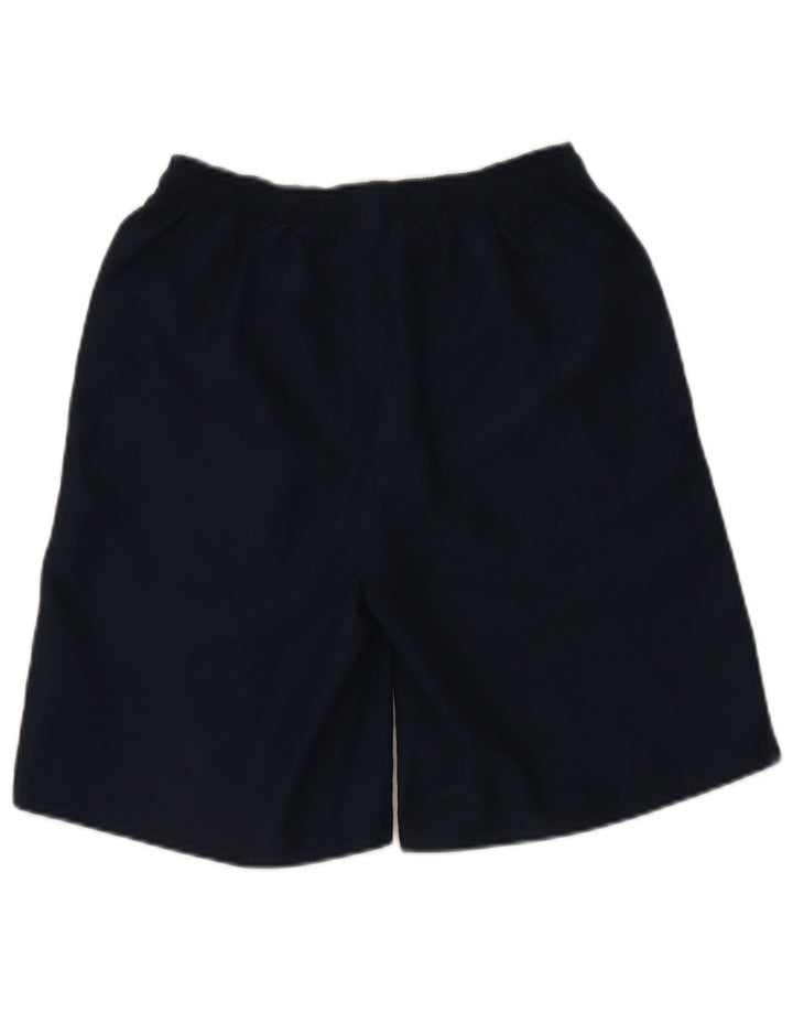 Pantaloni scurti sport Reebok pentru băieți 13-14 ani, poliester bleumarin