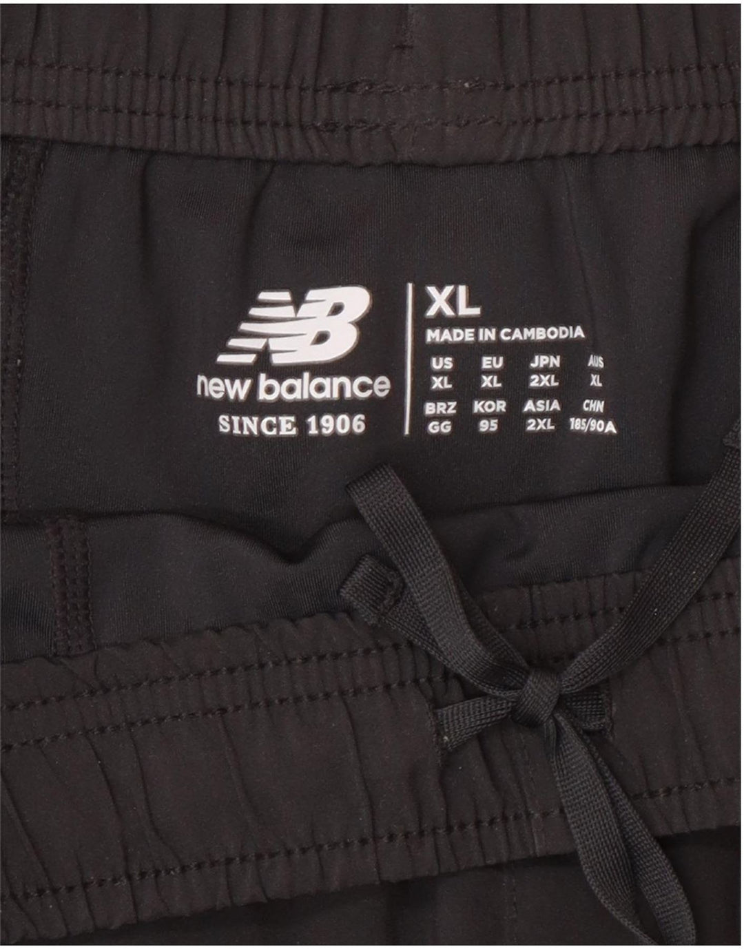 Pantaloni scurți sport obișnuiți pentru bărbați New Balance XL negru