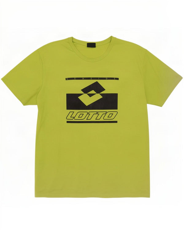 Tricou grafic pentru bărbați Lotto Top XL Verde