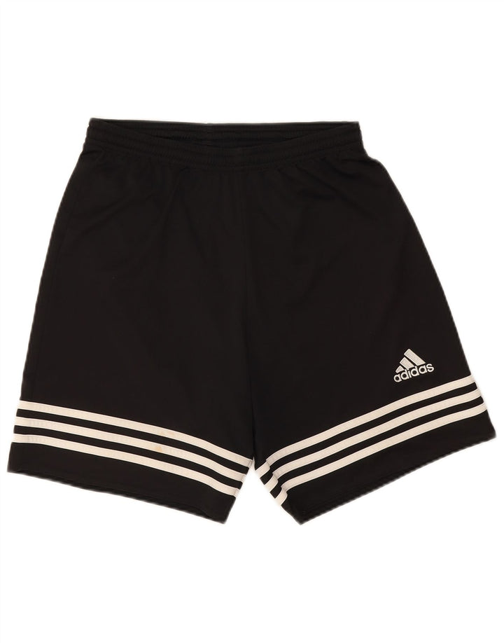 Pantaloni scurți sport adidas Climalite pentru bărbați, poliester negru mic